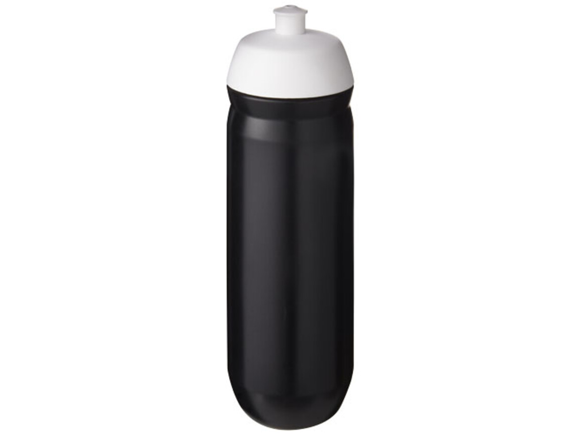 HydroFlex™ 750 ml Sportflasche, weiss, schwarz bedrucken, Art.-Nr. 21044392