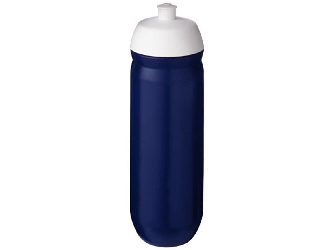 HydroFlex™ 750 ml Sportflasche, weiss, blau bedrucken, Art.-Nr. 21044394