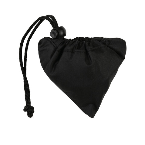 Impact AWARE™ RPET 190T faltbarer Shopper schwarz bedrucken, Art.-Nr. P762.671