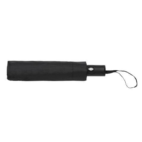 21" Impact AWARE™ RPET 190T Mini-Schirm automatic open/close schwarz bedrucken, Art.-Nr. P850.601