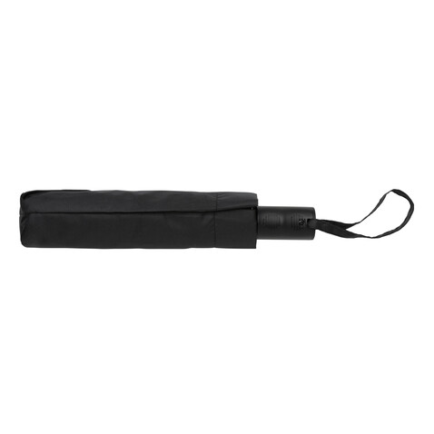 21" Impact AWARE™ RPET 190T Mini-Schirm automatic open/close schwarz bedrucken, Art.-Nr. P850.601
