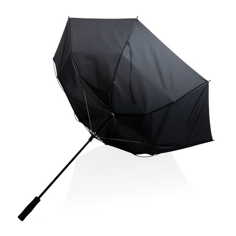 30" Impact AWARE™ RPET 190T Stormproof-Schirm schwarz bedrucken, Art.-Nr. P850.691 30" Impact AWARE™ RPET 190T Stormproof-Schirm schwarz bedrucken, Art.-Nr. P850.691
