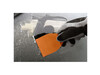 Chilly 2.0 großer Eiskratzer aus recyceltem Kunststoff, orange bedrucken, Art.-Nr. 10425331