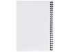Desk-Mate® A5 Notizbuch mit Spiralbindung, weiss, schwarz bedrucken, Art.-Nr. 21251012