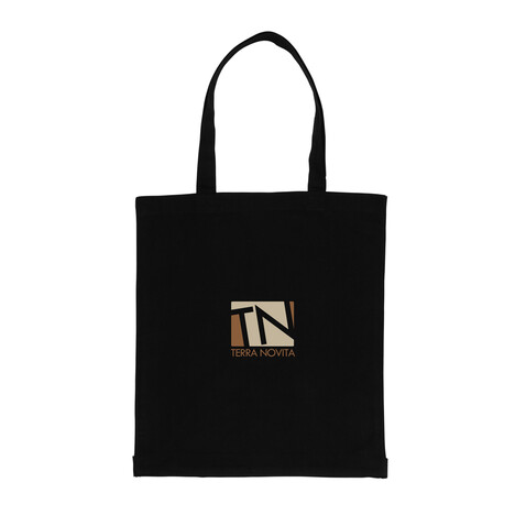 Impact AWARE™ recycelte Baumwolltasche 145gr mit Boden schwarz bedrucken, Art.-Nr. P762.641 Impact AWARE™ recycelte Baumwolltasche 145gr mit Boden schwarz bedrucken, Art.-Nr. P762.641