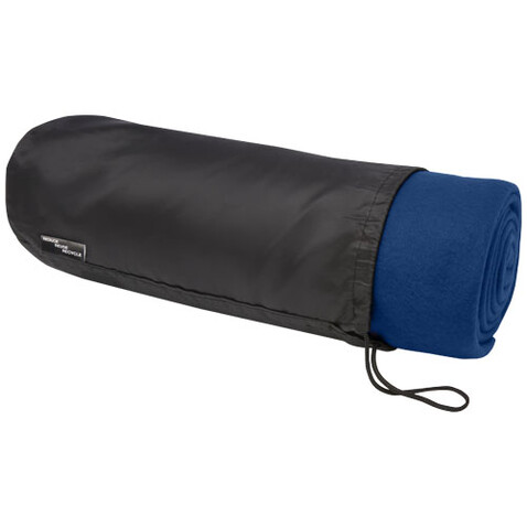 Willow GRS RPET Decke aus Polar Fleece, navy bedrucken, Art.-Nr. 11319055 Willow GRS RPET Decke aus Polar Fleece, navy bedrucken, Art.-Nr. 11319055