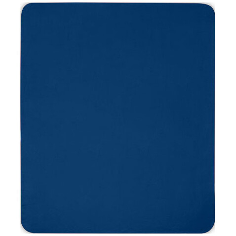 Willow GRS RPET Decke aus Polar Fleece, navy bedrucken, Art.-Nr. 11319055 Willow GRS RPET Decke aus Polar Fleece, navy bedrucken, Art.-Nr. 11319055