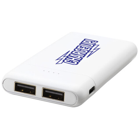 Odyssey 5000 mAh Powerbank mit hoher Dichte, weiss bedrucken, Art.-Nr. 12416701 Odyssey 5000 mAh Powerbank mit hoher Dichte, weiss bedrucken, Art.-Nr. 12416701