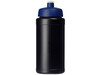 Baseline Recycelte Sportflasche, 500 ml, blau bedrucken, Art.-Nr. 21044452
