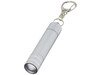 Nunki  Schlüsselanhänger mit LED Licht, silber bedrucken, Art.-Nr. 10440318