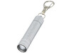 Nunki  Schlüsselanhänger mit LED Licht, silber bedrucken, Art.-Nr. 10440318