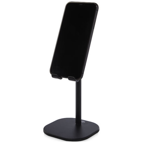Rise Ständer für Handy/Tablet, schwarz bedrucken, Art.-Nr. 12419290 Rise Ständer für Handy/Tablet, schwarz bedrucken, Art.-Nr. 12419290