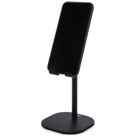 Rise Ständer für Handy/Tablet, schwarz bedrucken, Art.-Nr. 12419290