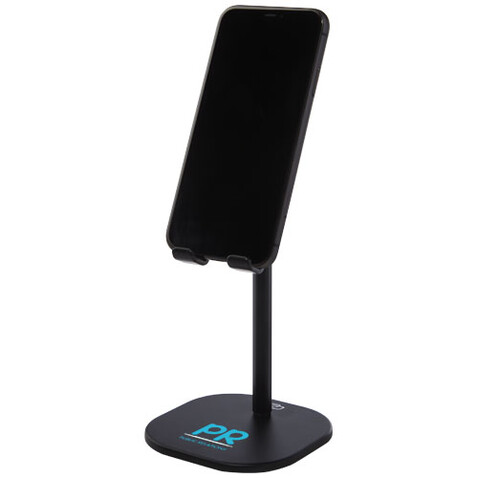 Rise Ständer für Handy/Tablet, schwarz bedrucken, Art.-Nr. 12419290 Rise Ständer für Handy/Tablet, schwarz bedrucken, Art.-Nr. 12419290