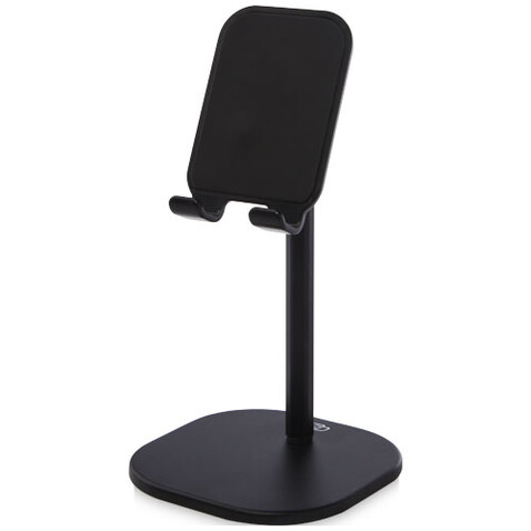 Rise Ständer für Handy/Tablet, schwarz bedrucken, Art.-Nr. 12419290 Rise Ständer für Handy/Tablet, schwarz bedrucken, Art.-Nr. 12419290