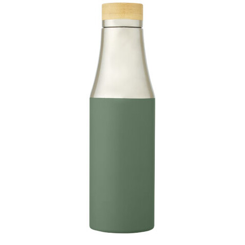 Hulan 540 ml Kupfer-Vakuum Isolierflasche mit Bambusdeckel, heather grün bedrucken, Art.-Nr. 10066762 Hulan 540 ml Kupfer-Vakuum Isolierflasche mit Bambusdeckel, heather grün bedrucken, Art.-Nr. 10066762