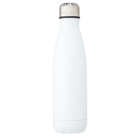Cove 500 ml vakuumisolierte Edelstahlflasche, weiss bedrucken, Art.-Nr. 10067101 Cove 500 ml vakuumisolierte Edelstahlflasche, weiss bedrucken, Art.-Nr. 10067101
