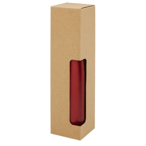 Cove 500 ml vakuumisolierte Edelstahlflasche, rot bedrucken, Art.-Nr. 10067121