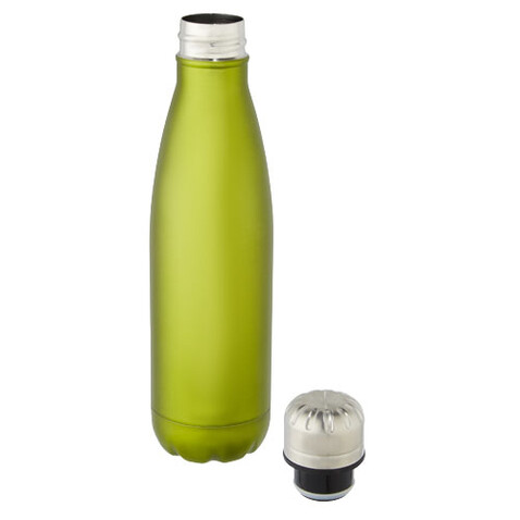Cove 500 ml vakuumisolierte Edelstahlflasche, Lindgrün bedrucken, Art.-Nr. 10067163 Cove 500 ml vakuumisolierte Edelstahlflasche, Lindgrün bedrucken, Art.-Nr. 10067163