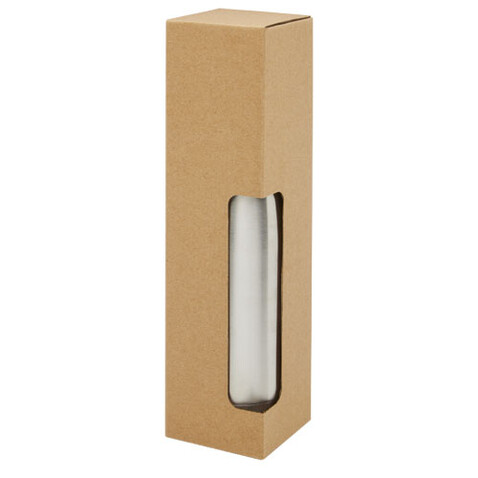 Cove 500 ml vakuumisolierte Edelstahlflasche, silber bedrucken, Art.-Nr. 10067181 Cove 500 ml vakuumisolierte Edelstahlflasche, silber bedrucken, Art.-Nr. 10067181