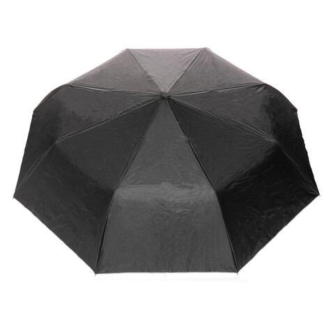 21" Impact AWARE™ RPET 190T Pongee Bi-Color Mini-Schirm silber bedrucken, Art.-Nr. P850.552
