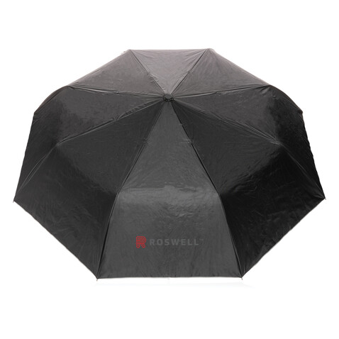 21" Impact AWARE™ RPET 190T Pongee Bi-Color Mini-Schirm silber bedrucken, Art.-Nr. P850.552