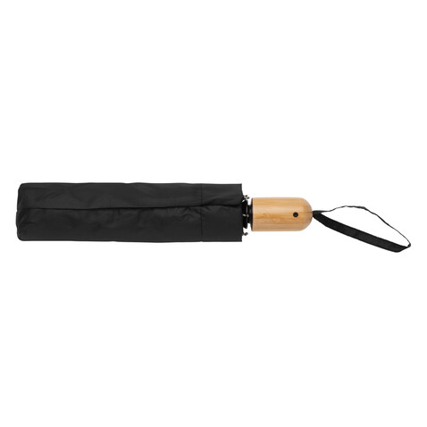 21" Impact AWARE™ RPET 190T Bambus-Schirm autom. open/close schwarz bedrucken, Art.-Nr. P850.611 21" Impact AWARE™ RPET 190T Bambus-Schirm autom. open/close schwarz bedrucken, Art.-Nr. P850.611