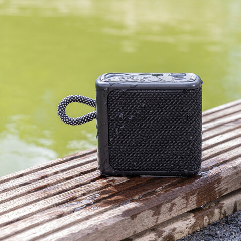 Splash IPX6 3W Lautsprecher schwarz bedrucken, Art.-Nr. P329.321 Splash IPX6 3W Lautsprecher schwarz bedrucken, Art.-Nr. P329.321