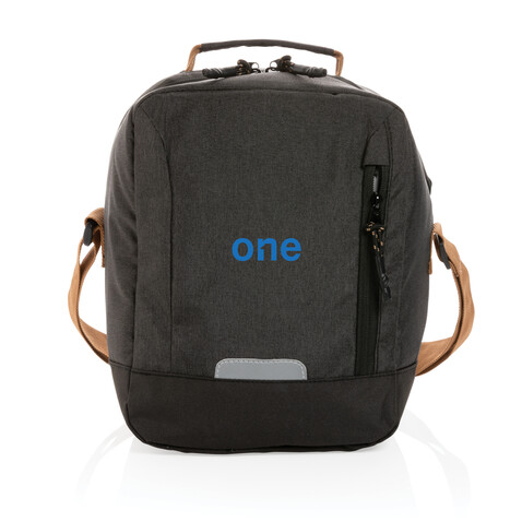 Impact AWARE™ Urban Outdoor Kühltasche schwarz bedrucken, Art.-Nr. P422.381 Impact AWARE™ Urban Outdoor Kühltasche schwarz bedrucken, Art.-Nr. P422.381