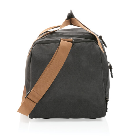 Impact AWARE™ Urban Outdoor Wochenendtasche schwarz bedrucken, Art.-Nr. P707.091 Impact AWARE™ Urban Outdoor Wochenendtasche schwarz bedrucken, Art.-Nr. P707.091