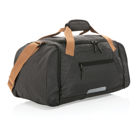Impact AWARE™ Urban Outdoor Wochenendtasche schwarz bedrucken, Art.-Nr. P707.091 Impact AWARE™ Urban Outdoor Wochenendtasche schwarz bedrucken, Art.-Nr. P707.091