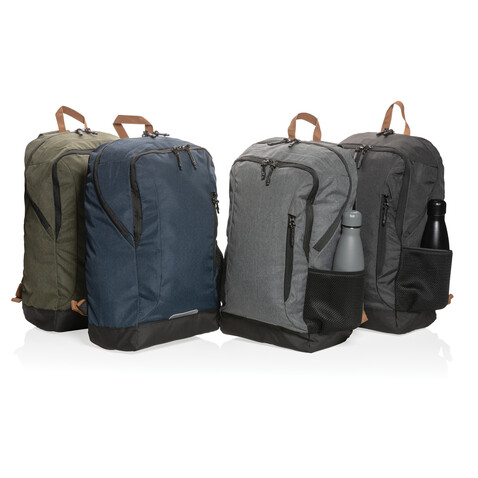 Impact AWARE™ Urban Outdoor Rucksack schwarz bedrucken, Art.-Nr. P762.051 Impact AWARE™ Urban Outdoor Rucksack schwarz bedrucken, Art.-Nr. P762.051