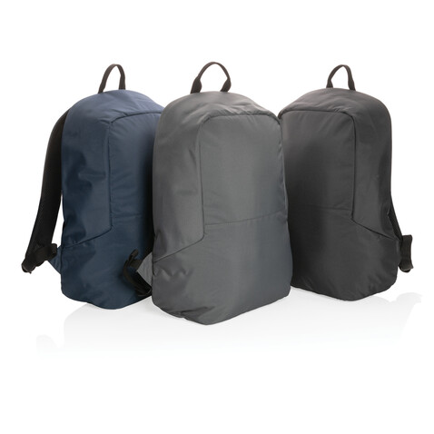 Impact AWARE™ RPET Standard Anti-Diebstahl Rucksack schwarz bedrucken, Art.-Nr. P762.761 Impact AWARE™ RPET Standard Anti-Diebstahl Rucksack schwarz bedrucken, Art.-Nr. P762.761