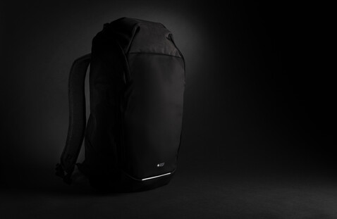Swiss Peak AWARE™ RPET 15.6" Business Rucksack schwarz bedrucken, Art.-Nr. P762.891