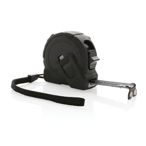 Gear X 5m Maßband mit langsamer/schneller Rückzugsfunktion schwarz bedrucken, Art.-Nr. P113.201 Gear X 5m Maßband mit langsamer/schneller Rückzugsfunktion schwarz bedrucken, Art.-Nr. P113.201