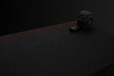 Gear X 5m Maßband mit 30m Laser schwarz bedrucken, Art.-Nr. P113.211 Gear X 5m Maßband mit 30m Laser schwarz bedrucken, Art.-Nr. P113.211