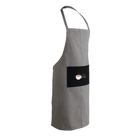 Ukiyo Aware™ 280gr rCotton Deluxe Schürze schwarz bedrucken, Art.-Nr. P262.111