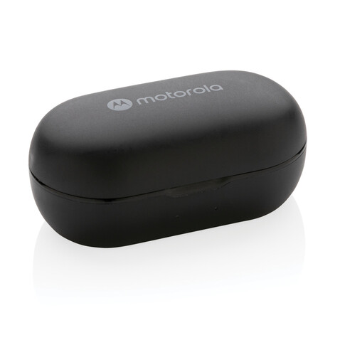Motorola IPX5 TWS MOTO Buds 85 schwarz bedrucken, Art.-Nr. P329.501
