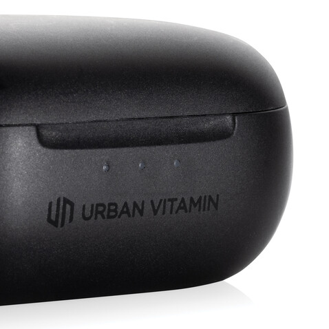 Urban Vitamin Gilroy Hybrid ANC und ENC Ohrhörer schwarz bedrucken, Art.-Nr. P329.701 Urban Vitamin Gilroy Hybrid ANC und ENC Ohrhörer schwarz bedrucken, Art.-Nr. P329.701