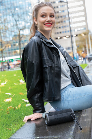 Urban Vitamin Berkeley IPX7 Wireless Lautsprecher schwarz bedrucken, Art.-Nr. P329.901 Urban Vitamin Berkeley IPX7 Wireless Lautsprecher schwarz bedrucken, Art.-Nr. P329.901