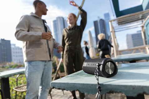 Urban Vitamin Berkeley IPX7 Wireless Lautsprecher schwarz bedrucken, Art.-Nr. P329.901 Urban Vitamin Berkeley IPX7 Wireless Lautsprecher schwarz bedrucken, Art.-Nr. P329.901