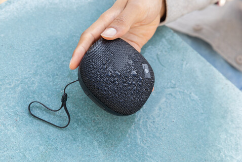 Urban Vitamin Hayward IPX7 Wireless Lautsprecher schwarz bedrucken, Art.-Nr. P329.911 Urban Vitamin Hayward IPX7 Wireless Lautsprecher schwarz bedrucken, Art.-Nr. P329.911