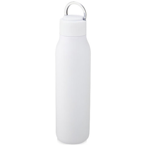 Marka 600 ml Kupfer-Vakuum Isolierflasche mit Metallschlaufe, weiss bedrucken, Art.-Nr. 10067201 Marka 600 ml Kupfer-Vakuum Isolierflasche mit Metallschlaufe, weiss bedrucken, Art.-Nr. 10067201