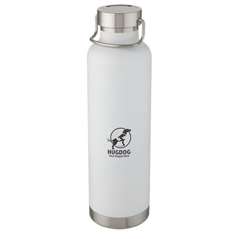 Thor 1 l Kupfer-Vakuum Isoliersportflasche, weiss bedrucken, Art.-Nr. 10067301 Thor 1 l Kupfer-Vakuum Isoliersportflasche, weiss bedrucken, Art.-Nr. 10067301