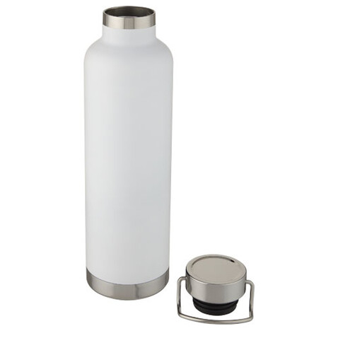 Thor 1 l Kupfer-Vakuum Isoliersportflasche, weiss bedrucken, Art.-Nr. 10067301 Thor 1 l Kupfer-Vakuum Isoliersportflasche, weiss bedrucken, Art.-Nr. 10067301
