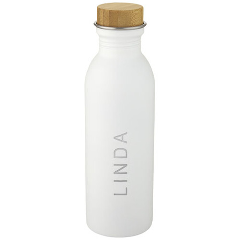 Kalix 650 ml Sportflasche aus Edelstahl, weiss bedrucken, Art.-Nr. 10067701 Kalix 650 ml Sportflasche aus Edelstahl, weiss bedrucken, Art.-Nr. 10067701