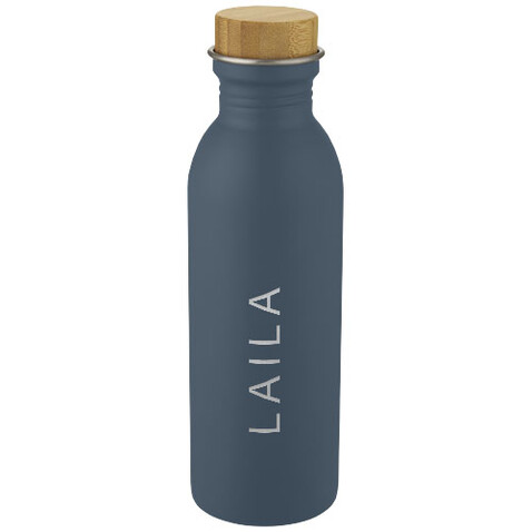 Kalix 650 ml Sportflasche aus Edelstahl, eisblau bedrucken, Art.-Nr. 10067750