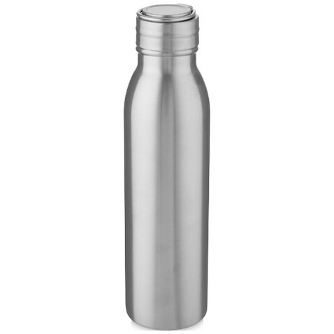 Harper 700 ml Sportflasche aus Edelstahl mit Metallschlaufe, silber bedrucken, Art.-Nr. 10067881