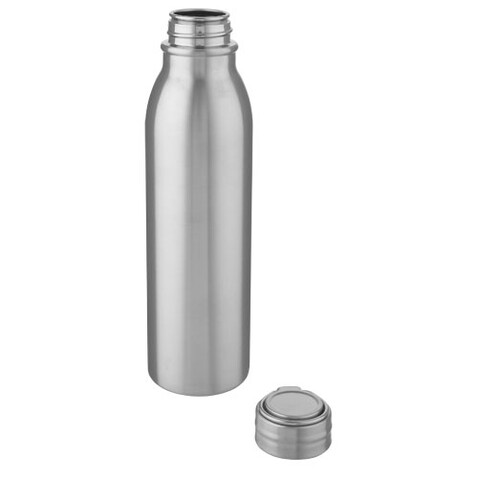 Harper 700 ml Sportflasche aus Edelstahl mit Metallschlaufe, silber bedrucken, Art.-Nr. 10067881