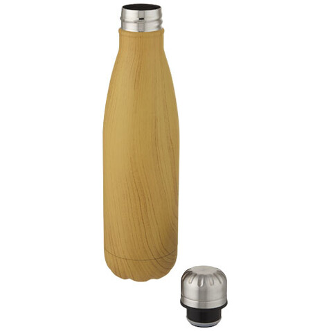Cove 500 ml Kupfer-Vakuum Isolierflasche in Holzoptik, heather natur bedrucken, Art.-Nr. 10068306 Cove 500 ml Kupfer-Vakuum Isolierflasche in Holzoptik, heather natur bedrucken, Art.-Nr. 10068306